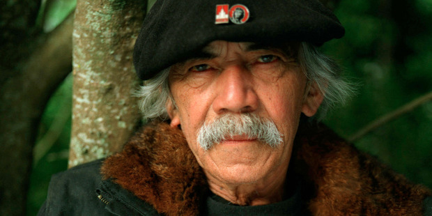NZ artist Ralph Hotere. Photo / Ross Coombes