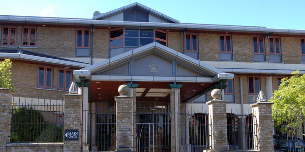 The British High Commission building at 44 Hill St in Thorndon, Wellington, has been closed after earthquake damage was found. Photo / NZPA