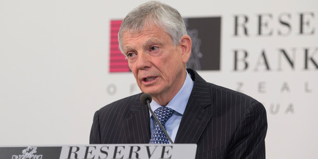 Reserve Bank Governor Graeme Wheeler during a press conference in Wellington. Photo / Mark Mitchell