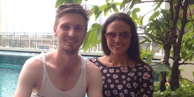One of us is clearly punching above our weight here. Photo / Supplied