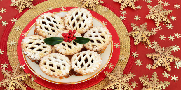 Medieval people believed that if you ate a mince pie every day between Christmas and Twelfth Night, you'd be brimming with luck and happiness for the next 12 months. Photo / 123RF