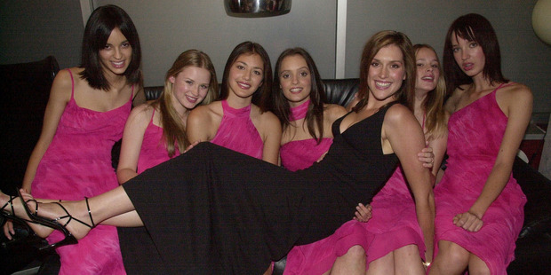 Kate Fischer (Tziporah Malkah) - at a model search in 2000. Photo / Getty