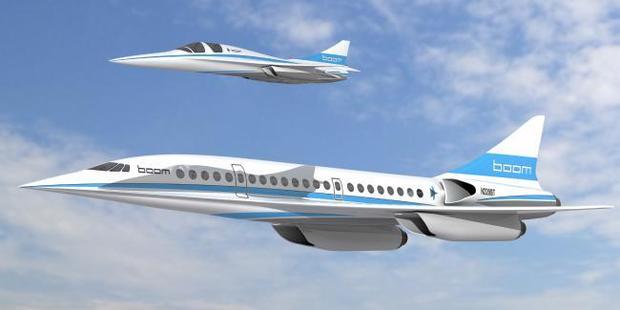 The passenger jet Boom Technology hopes to put in the sky. Photo / Supplied