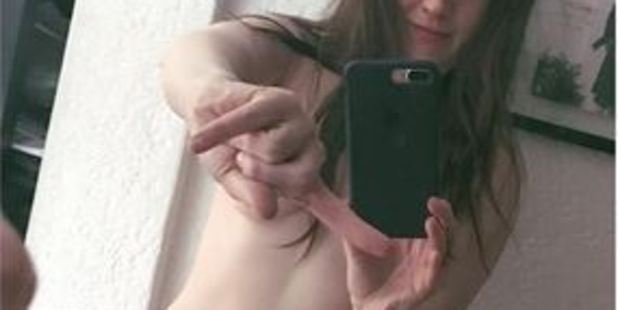 The one finger selfie challenge is the most risque yet, and comes with a warning.