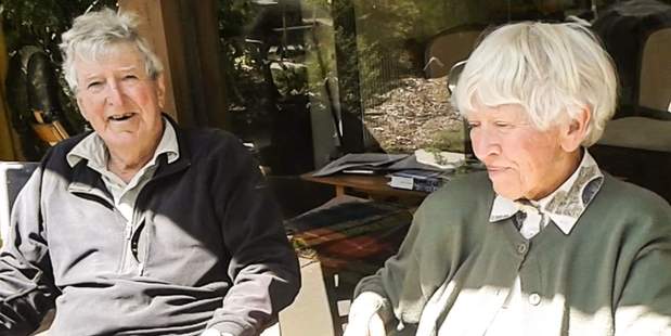 Peter Shaw and his wife Pat Shaw. The Australian couple ended their own lives as part of lifelong pact. This photo taken on the day of their deaths. Supplied