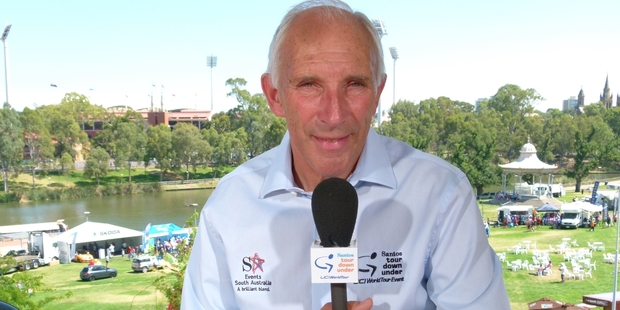 Voice of Le Tour, Phil Liggett is not yet ready to hand over the mike.