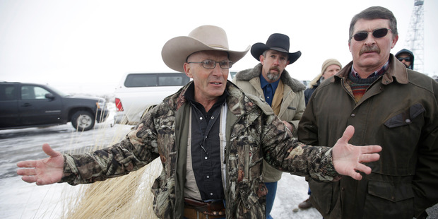 LaVoy Finicum: "There are things more important than your life - and freedom is one of them." Photo / AP