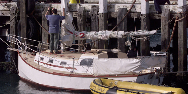Police claim Scott Watson's sloop Blade played a part in the Marlborough Sounds murders. Photo / Mark Mitchell