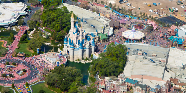Walt Disney World at Lake Buena Vista, Florida. Disney wants an exemption to its 'no fly zone' so it can use aerial drones to film its parades. Photo / iStock Jodi Jacobson