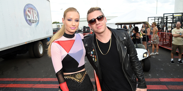 Macklemore called out Iggy Azalea in a new song addressing cultural appropriation. Photo / Getty