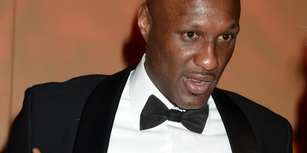 Lamar Odom doesn't remember much of the ordeal he went through following a reported drug overdose at a brothel in Nevada. Photo / Getty Images