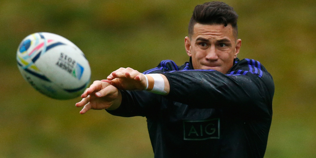 Sonny Bill Williams has been confirmed in the All Blacks Sevens squad for the third round of the World Series in Wellington. Photo/Getty.