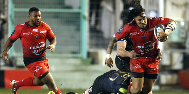 Ma'a Nonu has admitted he's played average since signing with Toulon. Photo / Getty Images