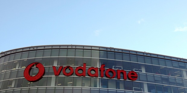 Vodafone headquarters in Auckland. Vodafone users say they are without internet. Photo / Getty Images