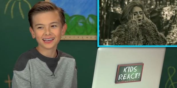 Jaxon, 12, cracks a joke: 'Why did Adele cross the road? to say 'hello' from the other side.'
