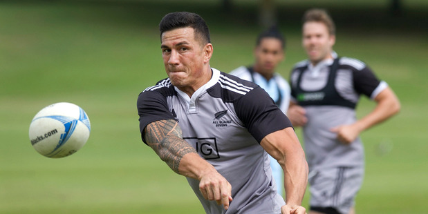 Sonny Bill Williams. Photo / Alan Gibson.