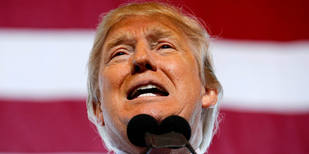 Donald Trump is the very essence of our current age of entitlement excreted into human form. Photo / AP