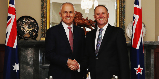John Key does not agree with Michael Turnbull's opinion of making a country republic. Photo / Getty Images