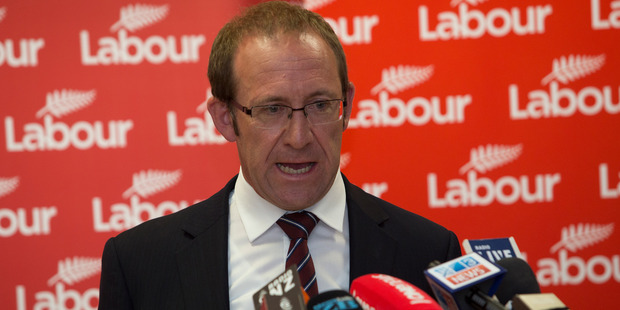 Labour leader Andrew Little instructed his foreign affairs spokes, David Shearer, to apologise to the caucus over comments to the media this week on the Trans Pacific Partnership. Photo / Mark Mitchel