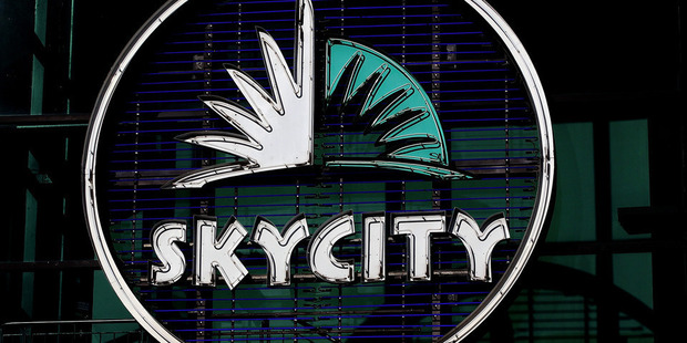 SkyCity fell 3.1 per cent to $4.80 after coming off a trading halt.