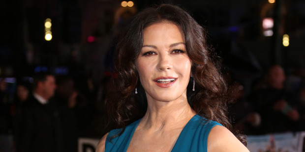 Mother of two and wife to Michael Douglas, Catherine Zeta-Jones reveals how she maintains youthful skin. Photo / AP