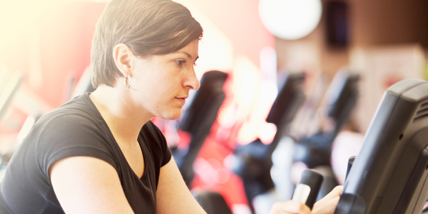 Going to the gym to lose weight will only succeed for a while because the body adapts to higher activity levels, a study has found. Photo / iStock