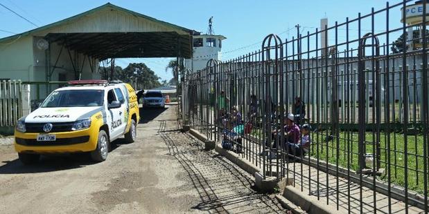 Inmates have blown open a prison wall in Recife, Brazil. Photo: AFP