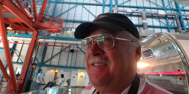 Kennedy Space Centre is holy ground for Paul Charman. Photo / Supplied