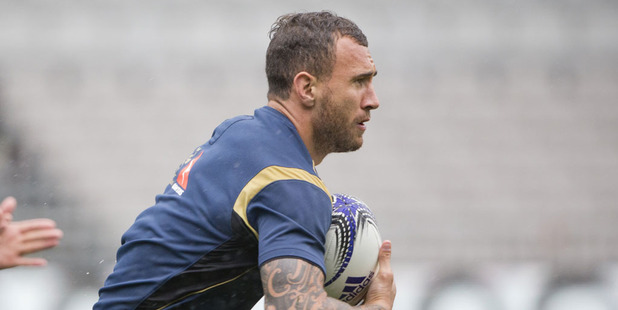 Quade Cooper. Photo / Brett Phibbs