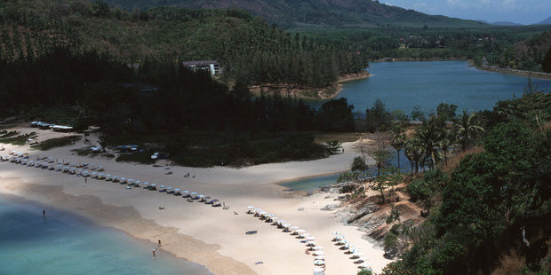 Nai Harn beach in the south of Phuket. This popular holiday resort has some of the best golden sand beaches. Photo / Getty Images