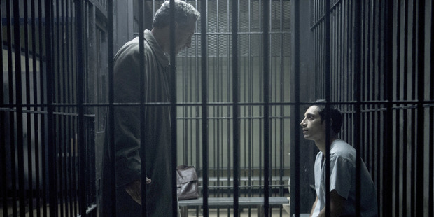 A scene from The Night Of ..., HBO's gritty crime drama.