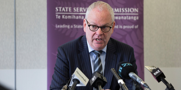 State Services Commissioner Peter Hughes is one of the highest earners, getting $630,000. Photo / Mark Mitchell