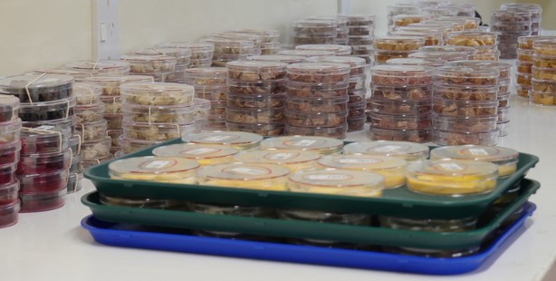 Inside Oritain's food testing lab.