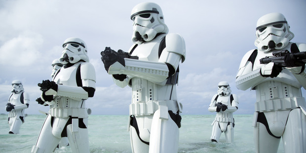Rogue One: A Star Wars Story..Stormtroopers..Ph: Jonathan Olley..© 2016 Lucasfilm Ltd. All Rights Reserved.