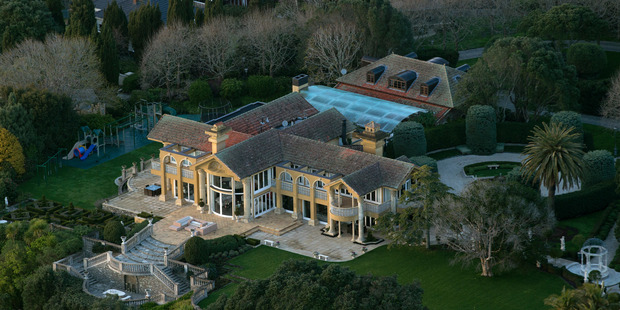 Graeme Hart's house at 743 Riddell Rd is valued at $38.52million. Picture / Brett Phibbs