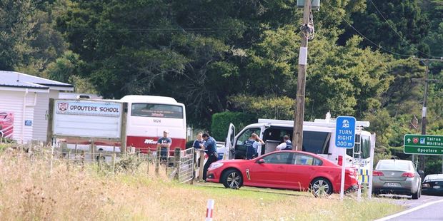 Opoutere School is in lockdown. Photo/Leslie Staniland