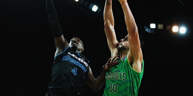 Breakers star Cedric Jackson isn't thinking about winning margins just yet. Photo / Getty Images