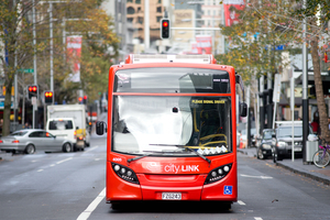 Bus drivers claim their employer has been increasing working hours without providing toilet breaks. Photo / Richard Robinson