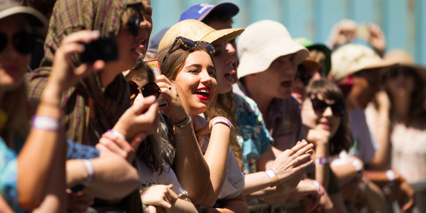 A sellout crowd is due to enjoy acts like Grimes, Flume and Hermitude at today's Laneway festival in Auckland.