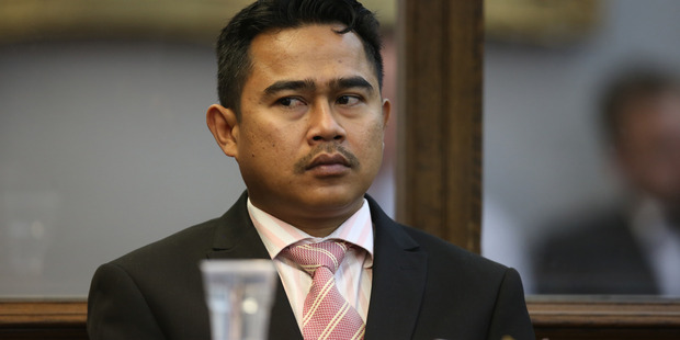 Muhammad Rizalman in the dock of the High Court at Wellington in November 2015. Photo / David White