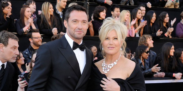 Actor Hugh Jackman and wife Debora-Lee Furness are more in love than ever. Photo / Getty
