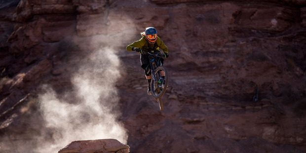 McGarry in action. He was the only New Zealander ranked in the world's top 20 for slopestyle. Photo / Getty Images