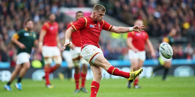 Kiwi-born Gareth Anscombe will start as fullback against Ireland. Photo / Getty