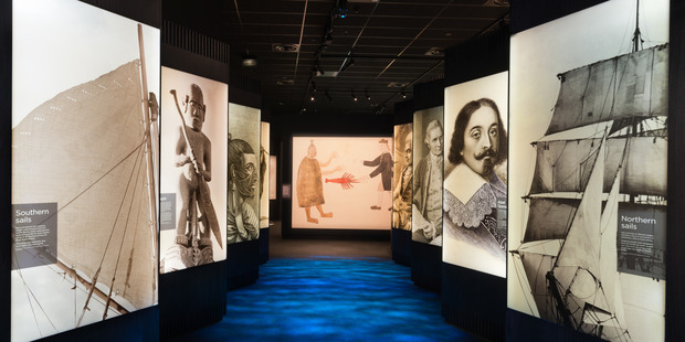 A look inside the new Waitangi museum.