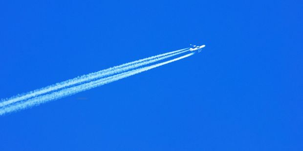 When you're flying from east to west, the plane is fighting strong westerly winds, or jet streams, which can be more than 150 knots. Photo / 123RF