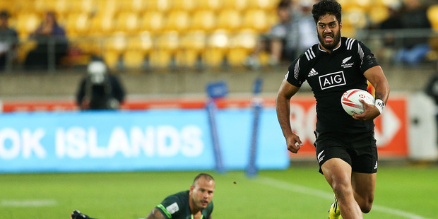 Akira Ioane was the star of the Wellington Sevens. Photo / Getty Images