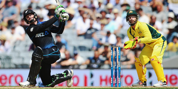 Martin Guptill's cracking form was not enough to see him selected in the IPL auction. Photo / Getty