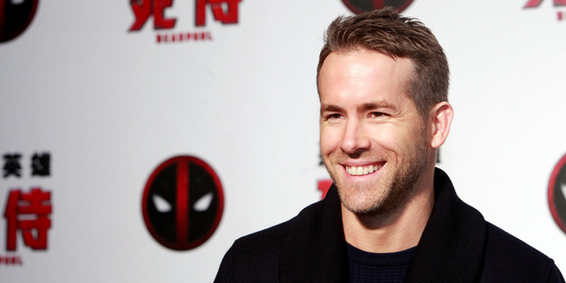 Canadian actor Ryan Reynolds. Photo / AP