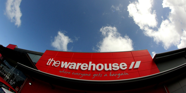 Warehouse Group was up 1.9 per cent to $2.72. Photo / Dexter Murray