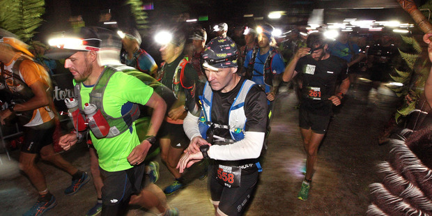 Start last year's Tarawera ultra marathon at the Redwoods. Photo/Ben Fraser